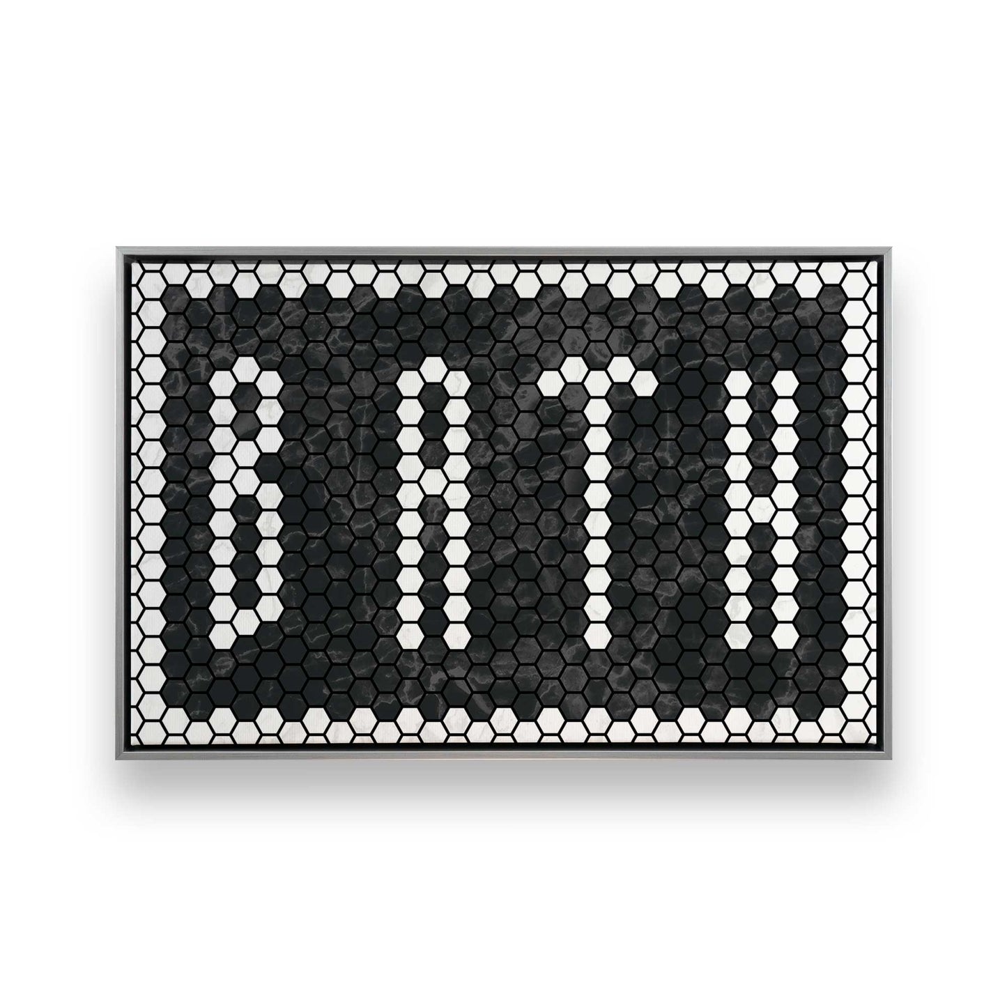 [Color:Polished Chrome], Picture of art in a Polished Chrome frame