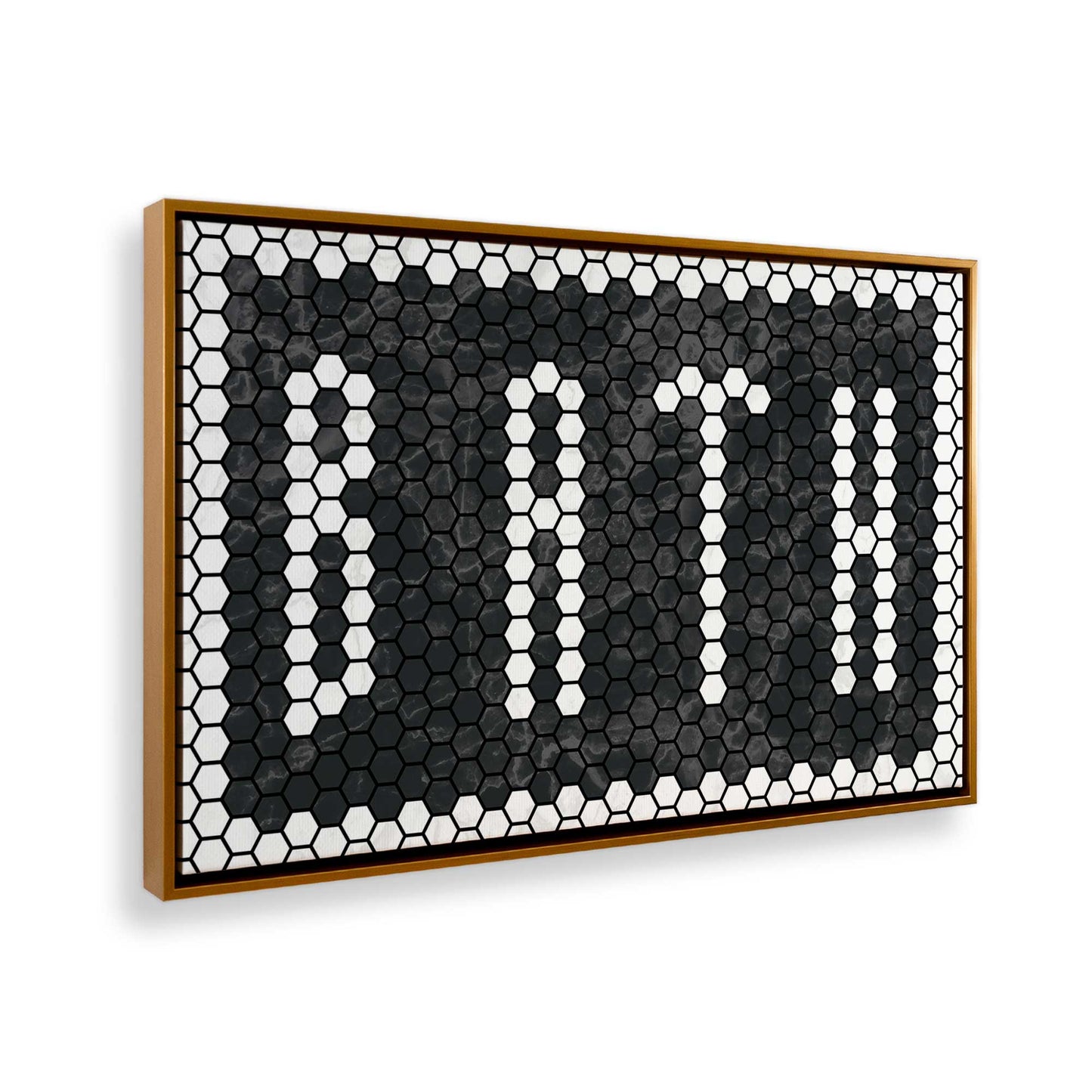 [Color:Polished Gold], Picture of the corner of the art