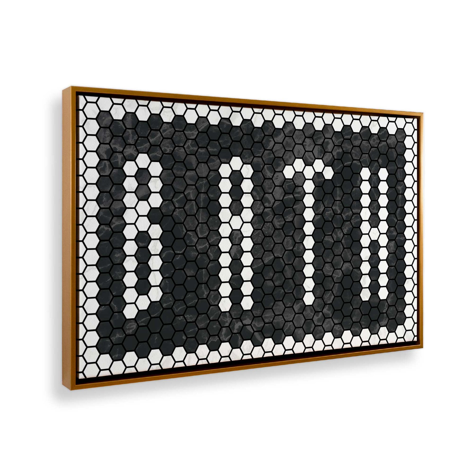 [Color:Polished Gold], Picture of the corner of the art