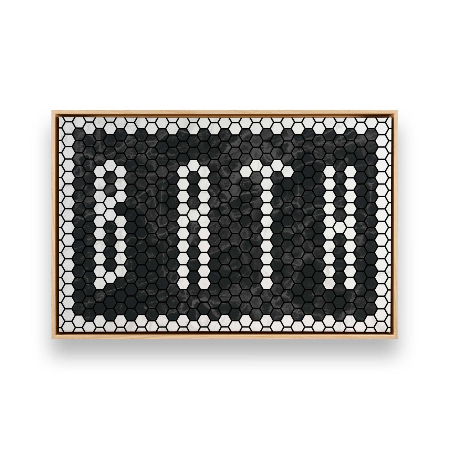 [Color:American Maple], Picture of art in a American Maple frame