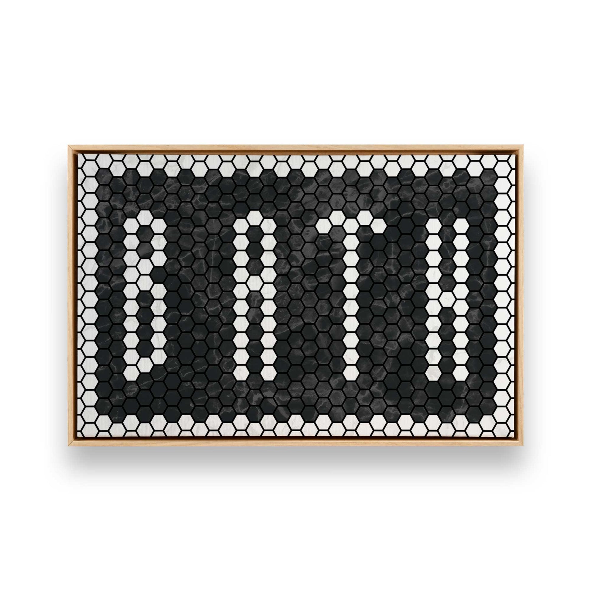 [Color:American Maple], Picture of art in a American Maple frame