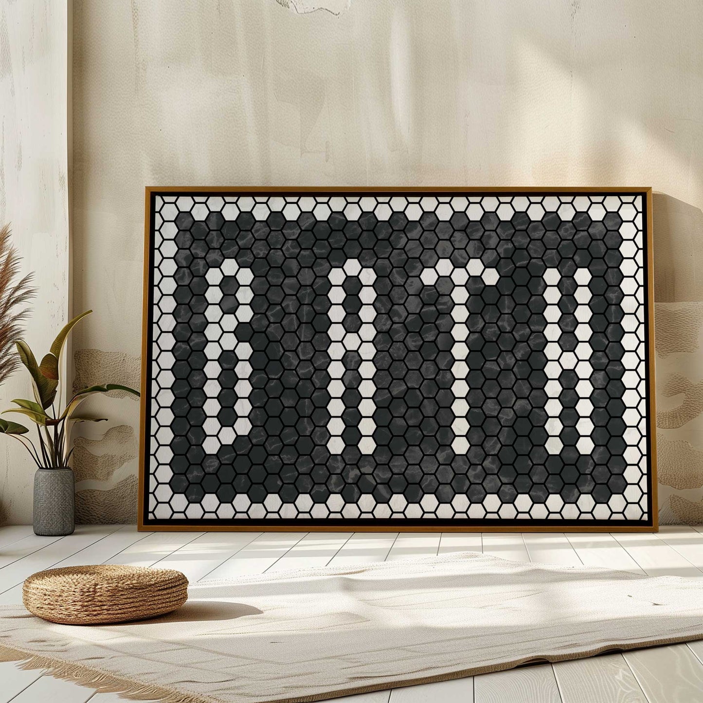 Picture of art in a room