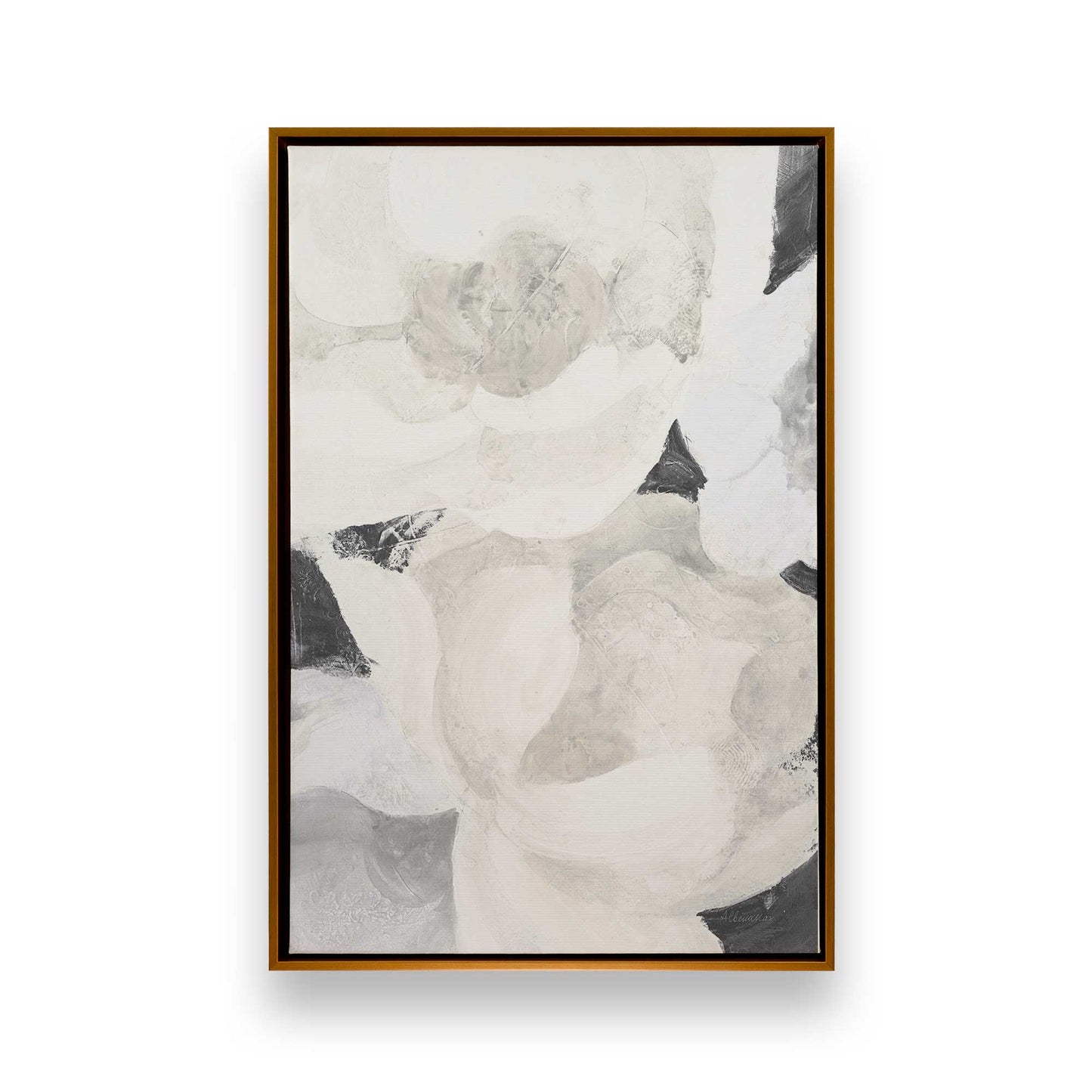 [Color:Polished Gold], Picture of art in a Polished Gold frame