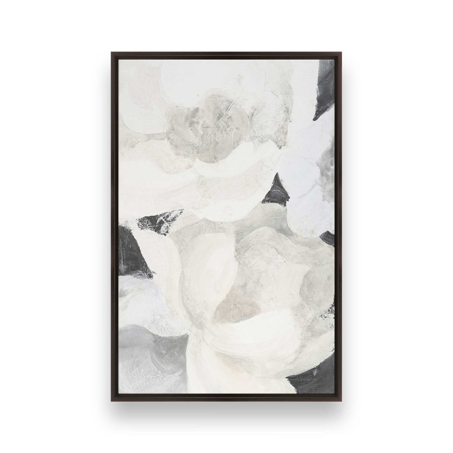 [Color:Espresso], Picture of art in a Espresso frame