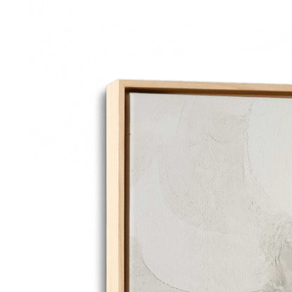 [Color:American Maple], Picture of art in a American Maple frame at an angle