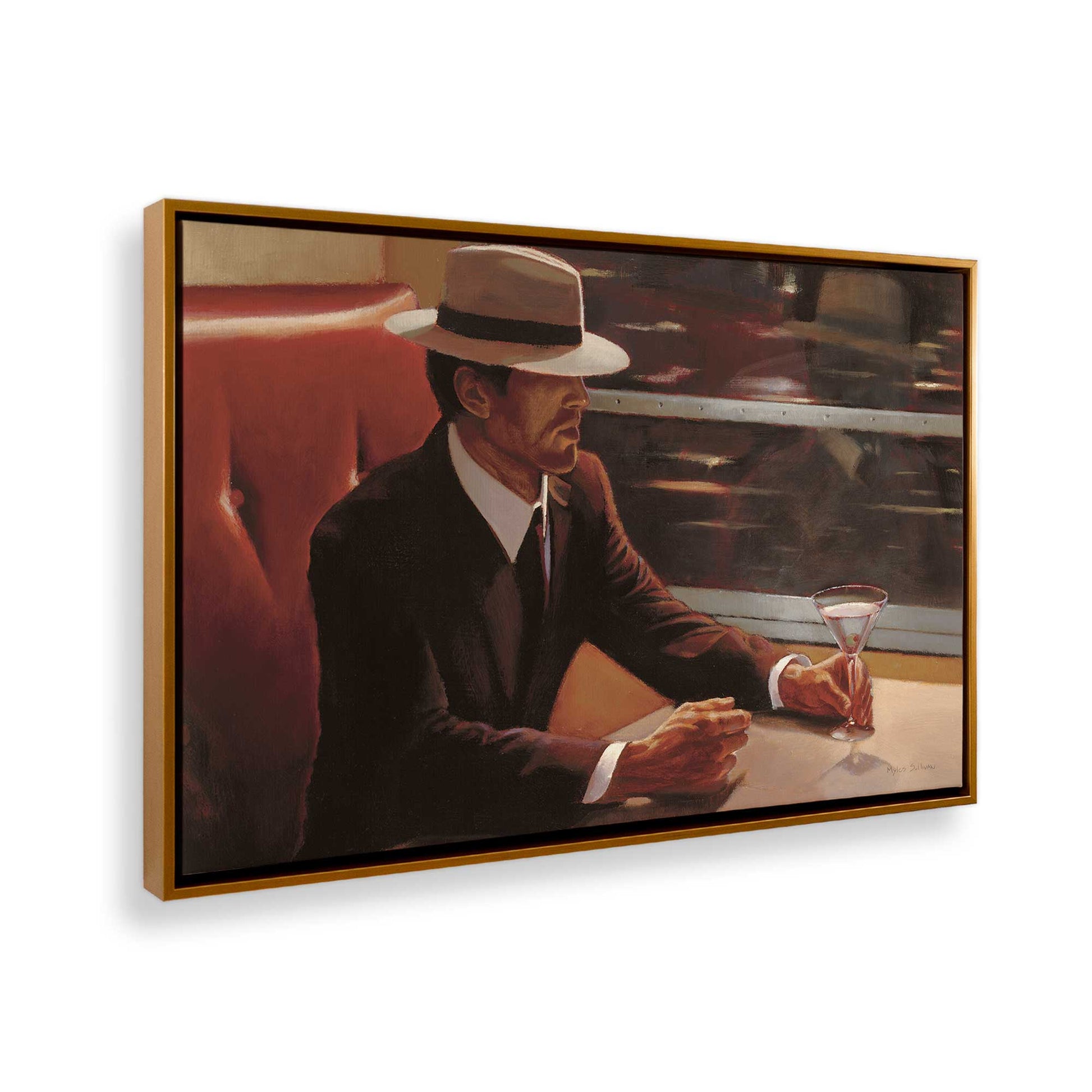 [Color:Polished Gold], Picture of the corner of the art