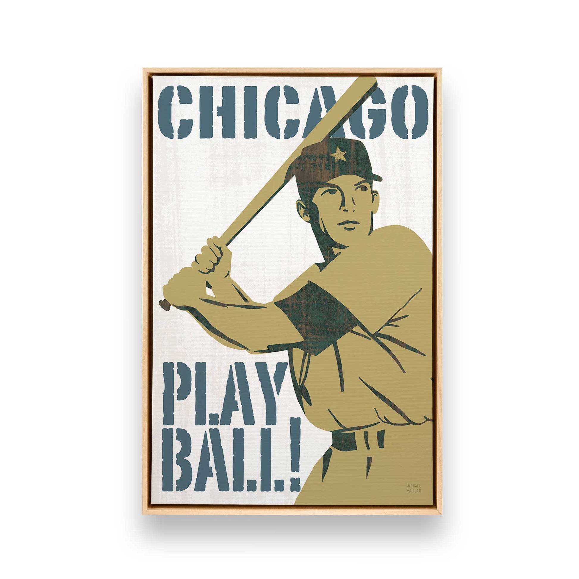 [Color:American Maple], Picture of art in a American Maple frame