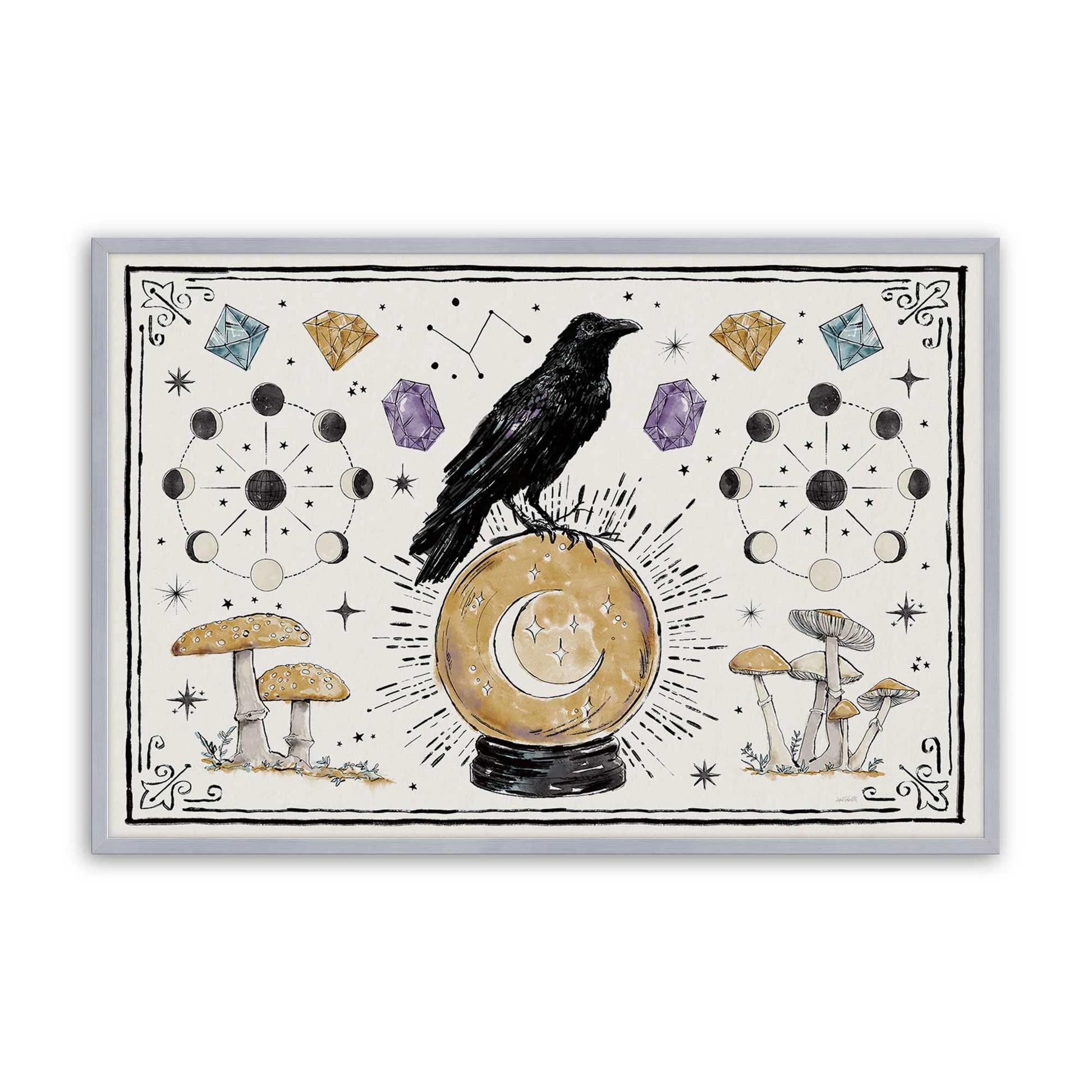 [Color:Polished Chrome], Picture of art in a Polished Chrome frame
