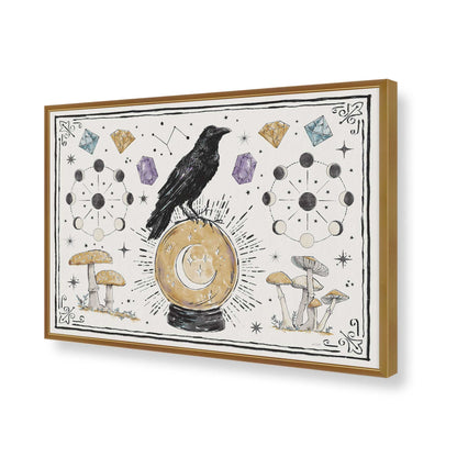 [Color:Polished Gold], Picture of art in a Polished Gold frame of the corner