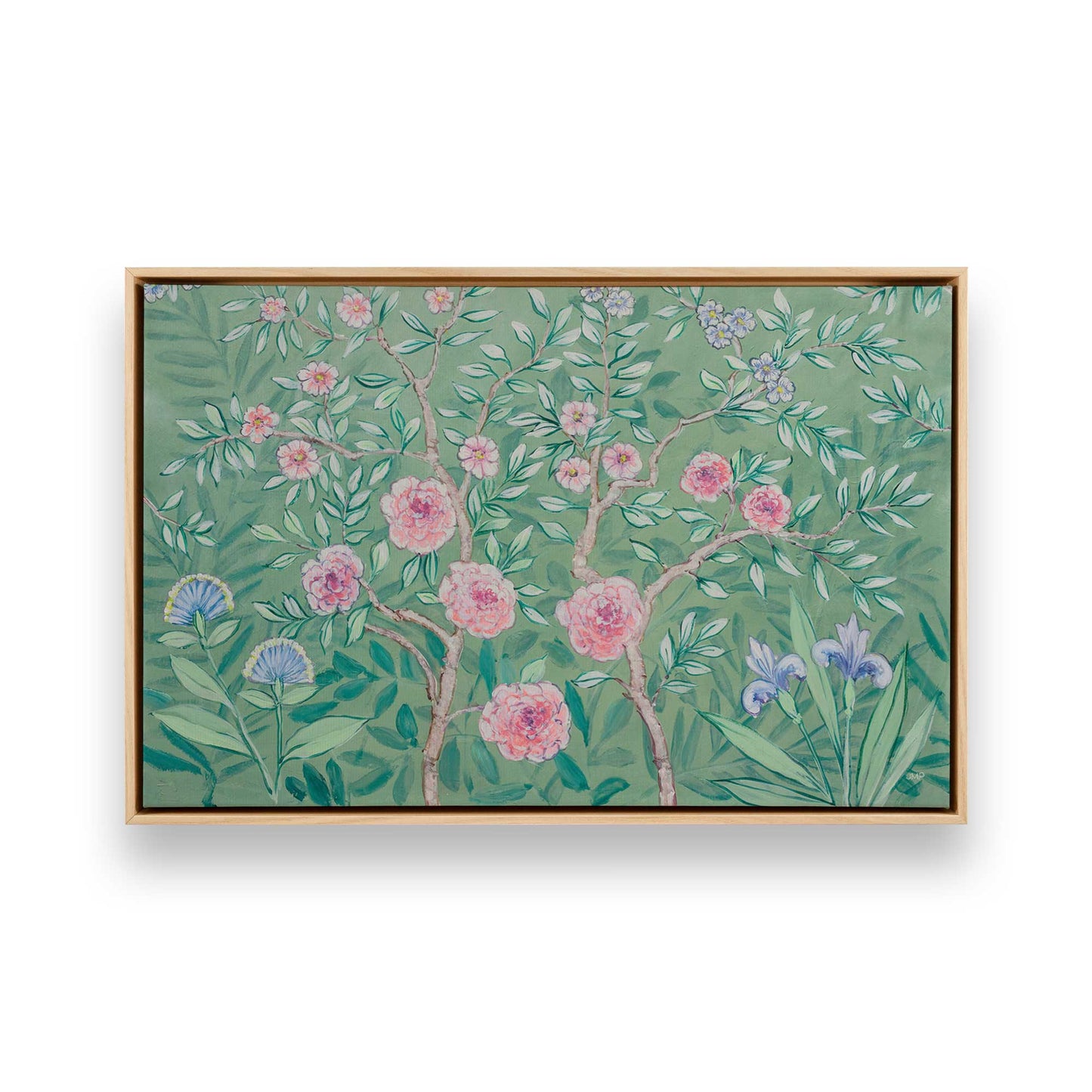 [Color:American Maple], Picture of art in a American Maple frame