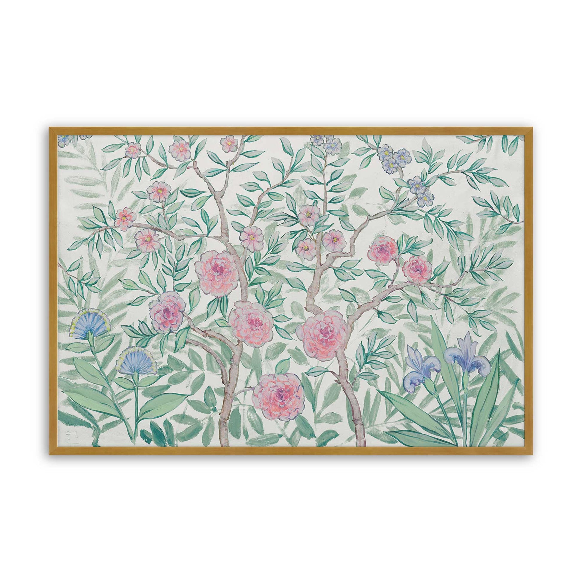 [Color:Polished Gold], Picture of art in a Polished Gold frame