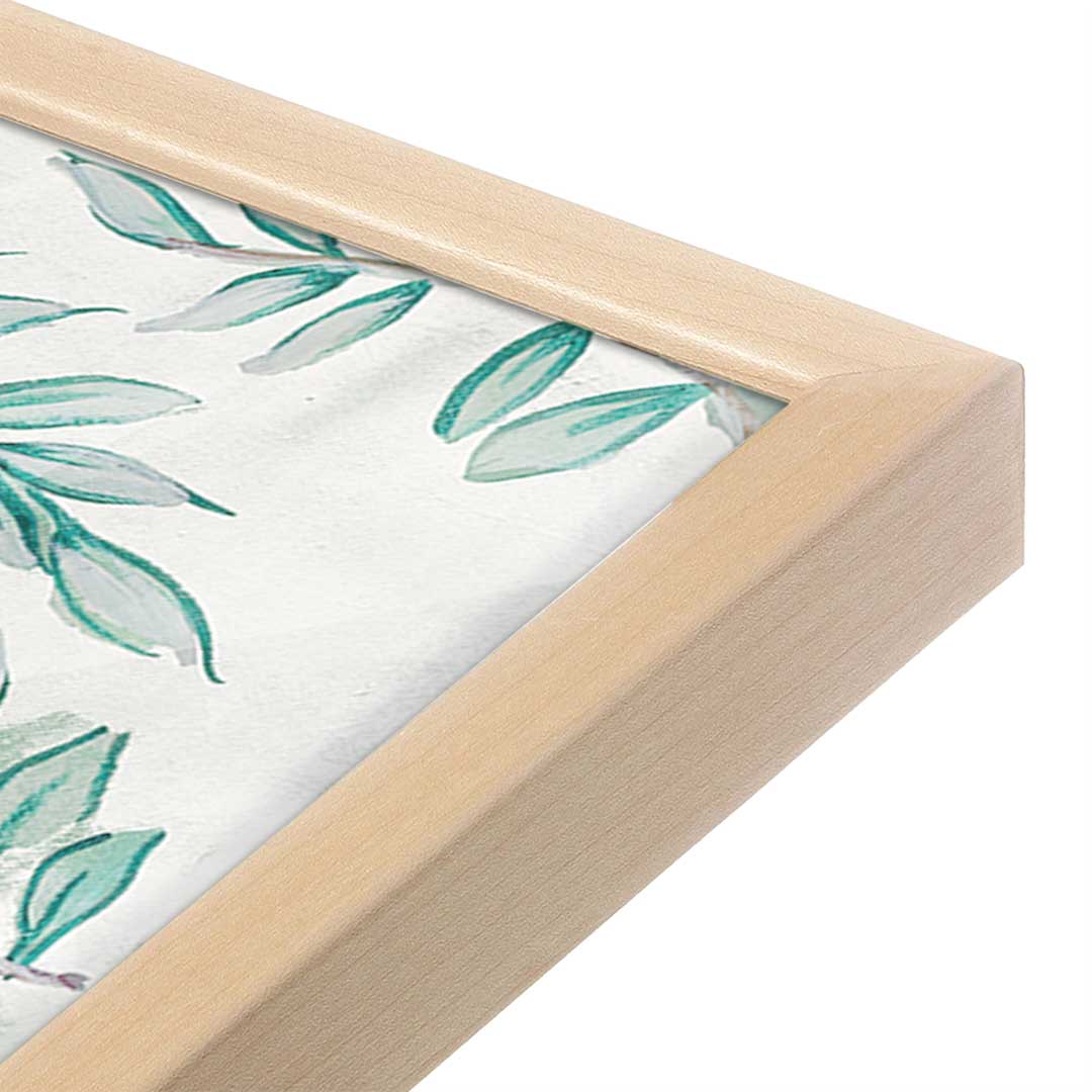 [Color:Raw Maple], Picture of art in a Raw Maple frame at an angle