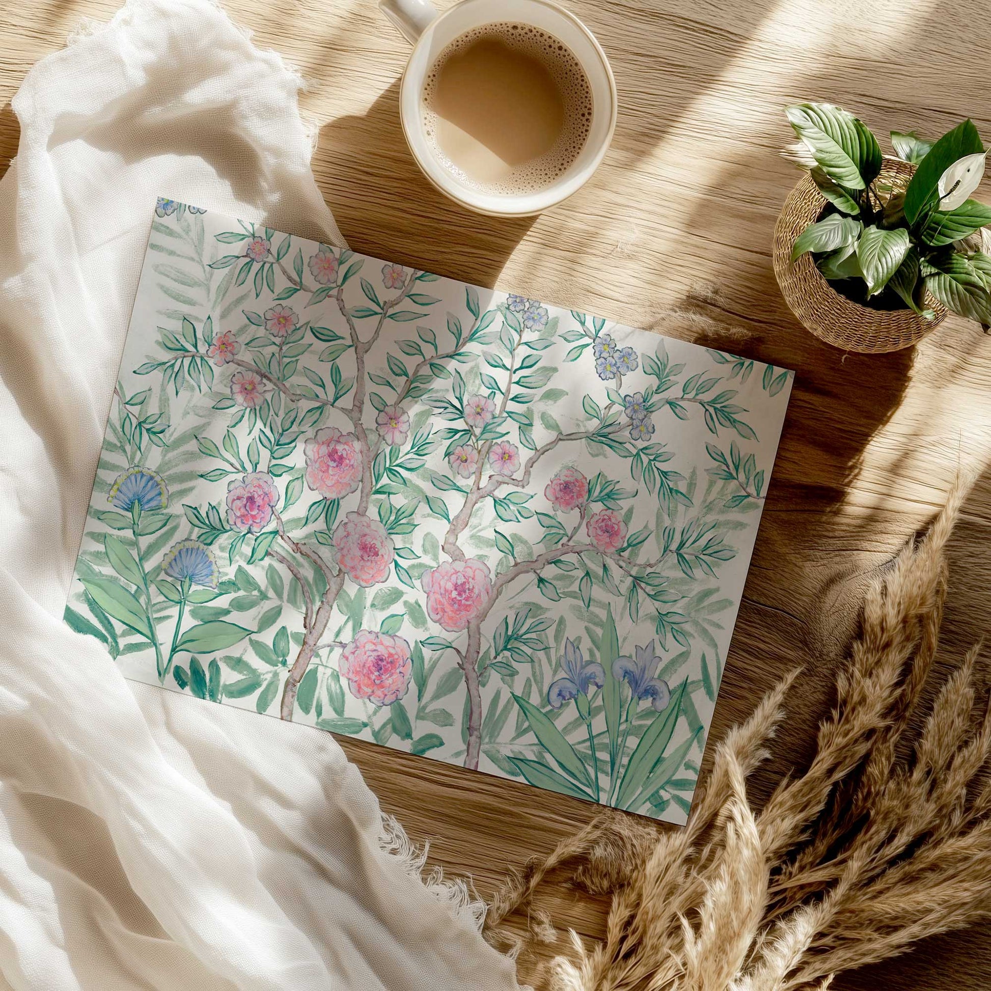 [Color:Rolled Print], Picture of close up of art