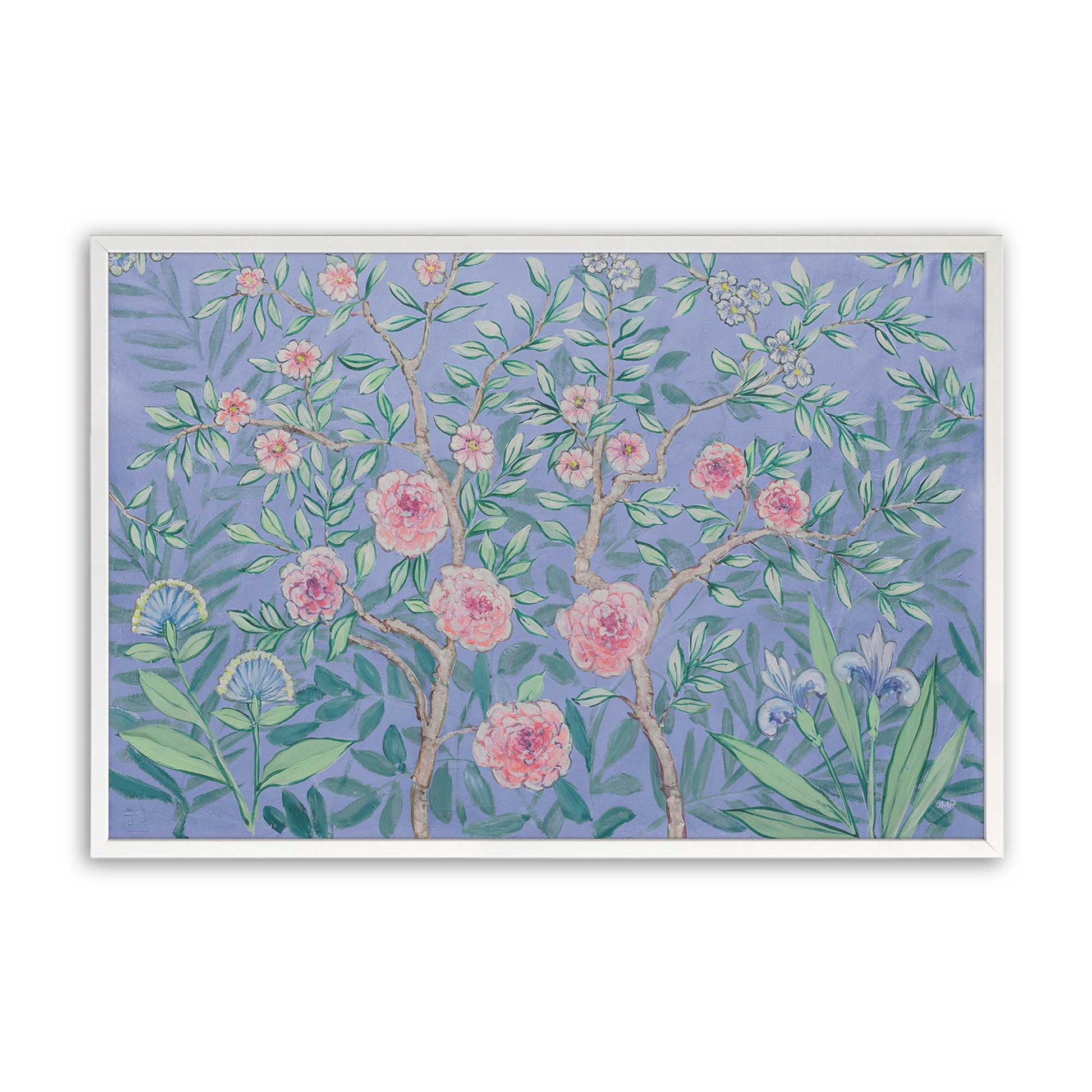 [Color:Opaque White], Picture of art in a Opaque White frame