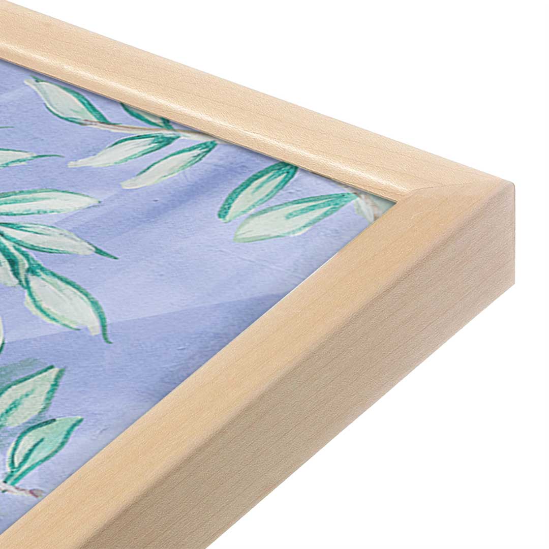 [Color:Raw Maple], Picture of art in a Raw Maple frame at an angle