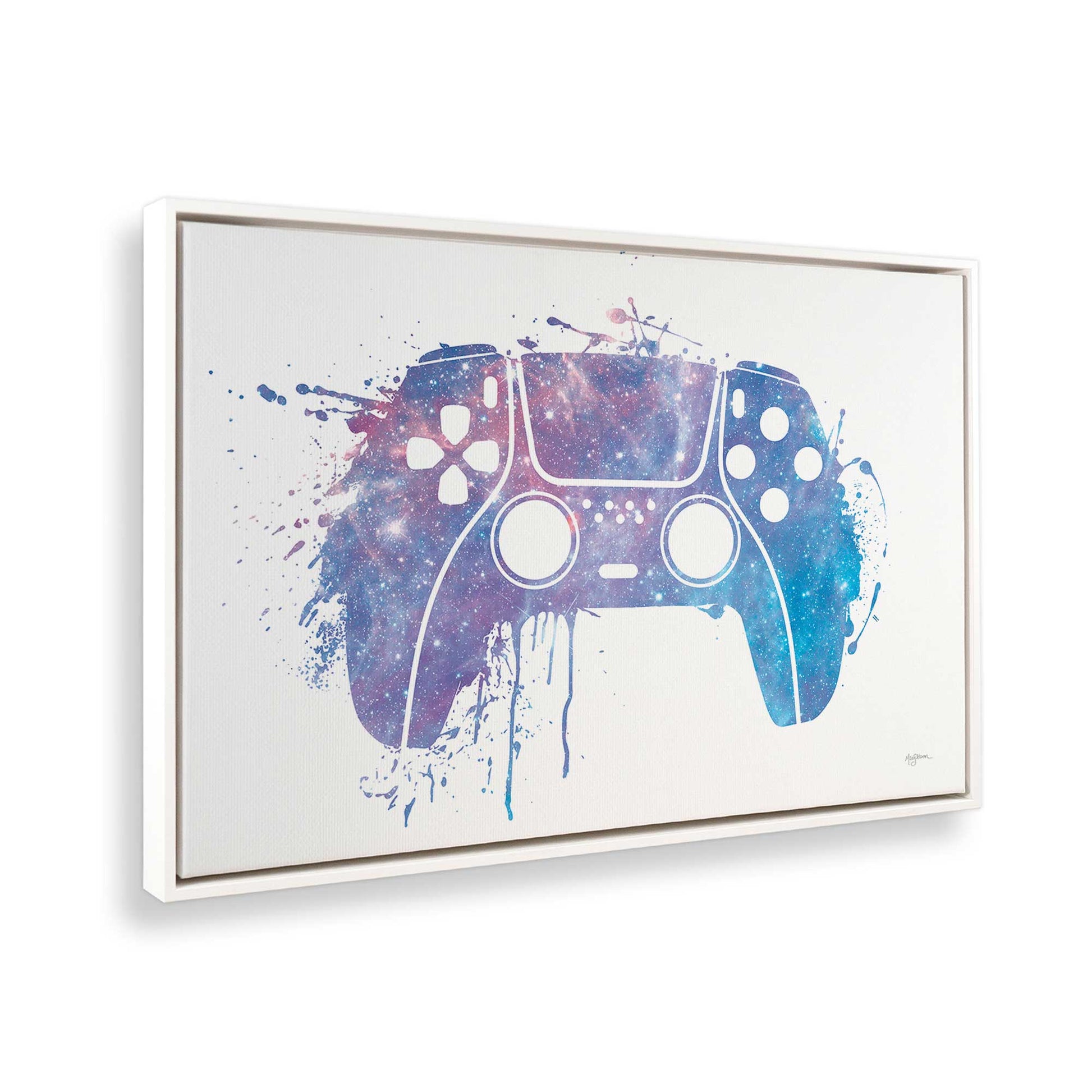 [Color:Opaque White], Picture of the corner of the art