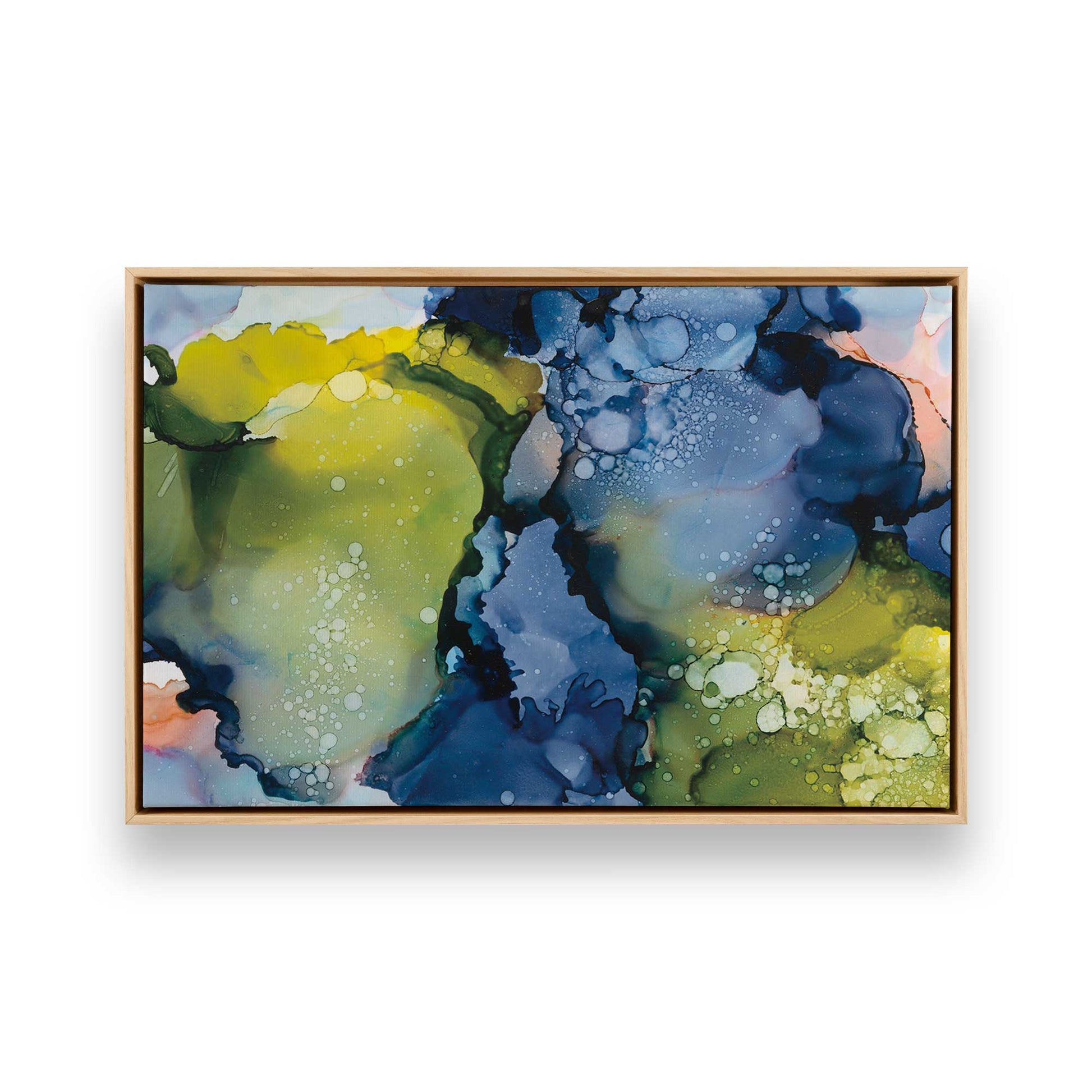 [Color:American Maple], Picture of art in a American Maple frame
