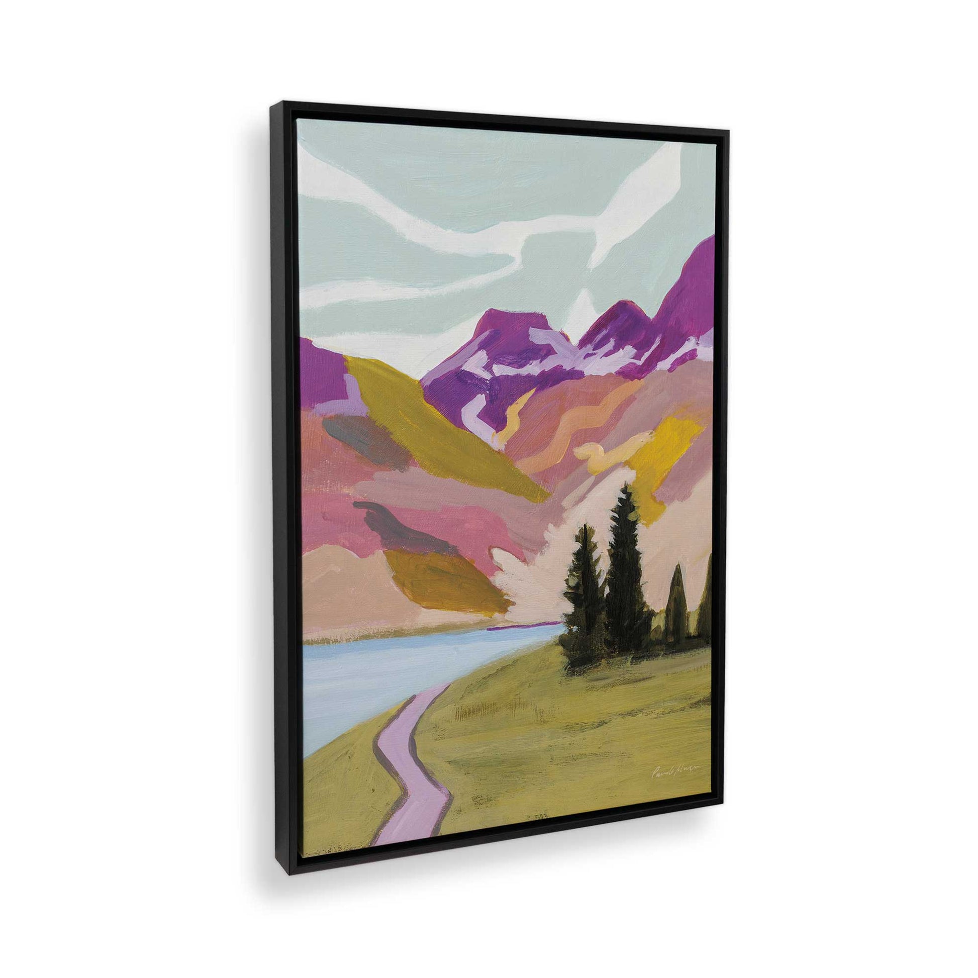 [Color:Satin Black], Picture of the corner of the art