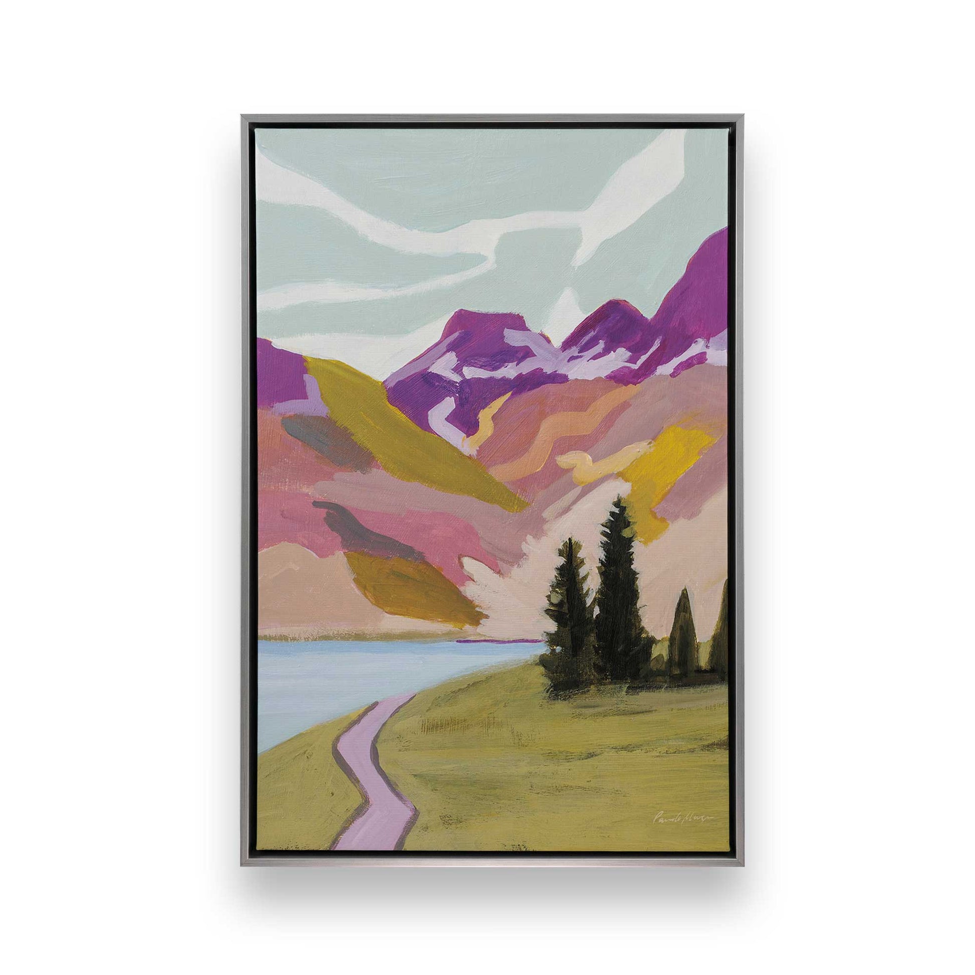 [Color:Polished Chrome], Picture of art in a Polished Chrome frame