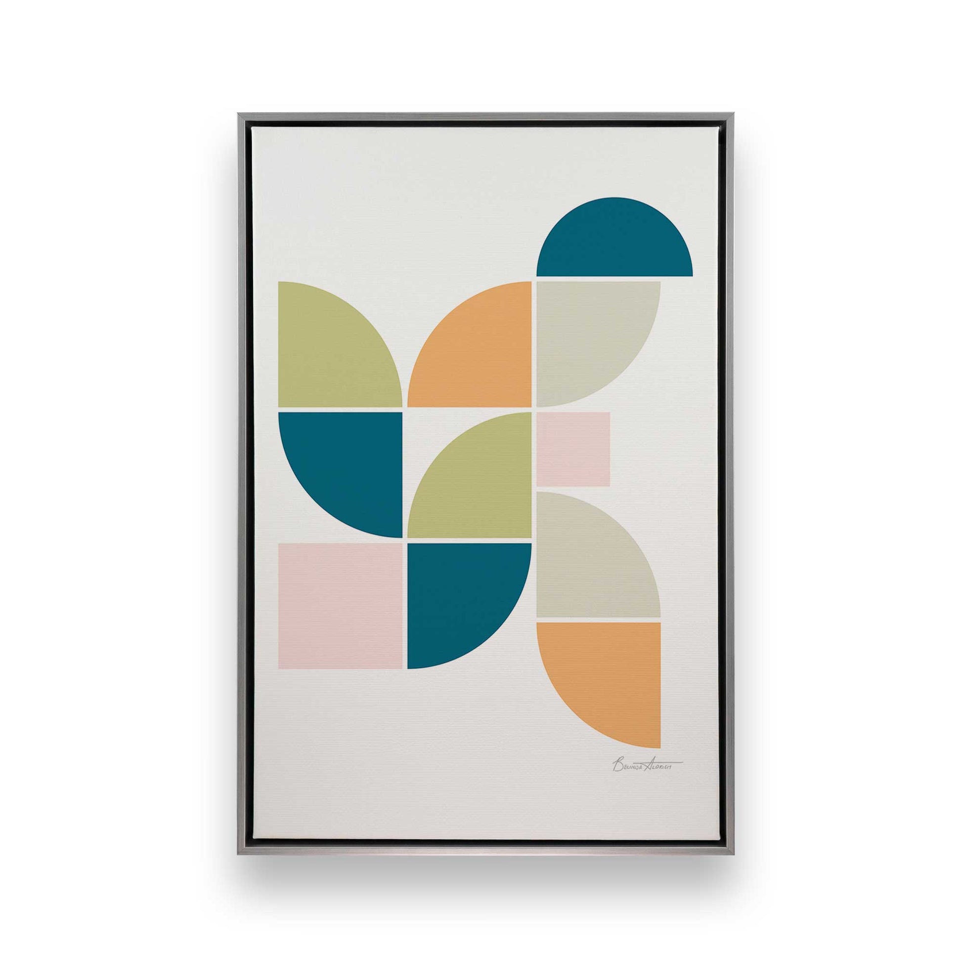 [Color:Polished Chrome], Picture of art in a Polished Chrome frame