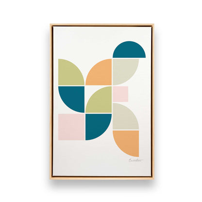 [Color:American Maple], Picture of art in a American Maple frame