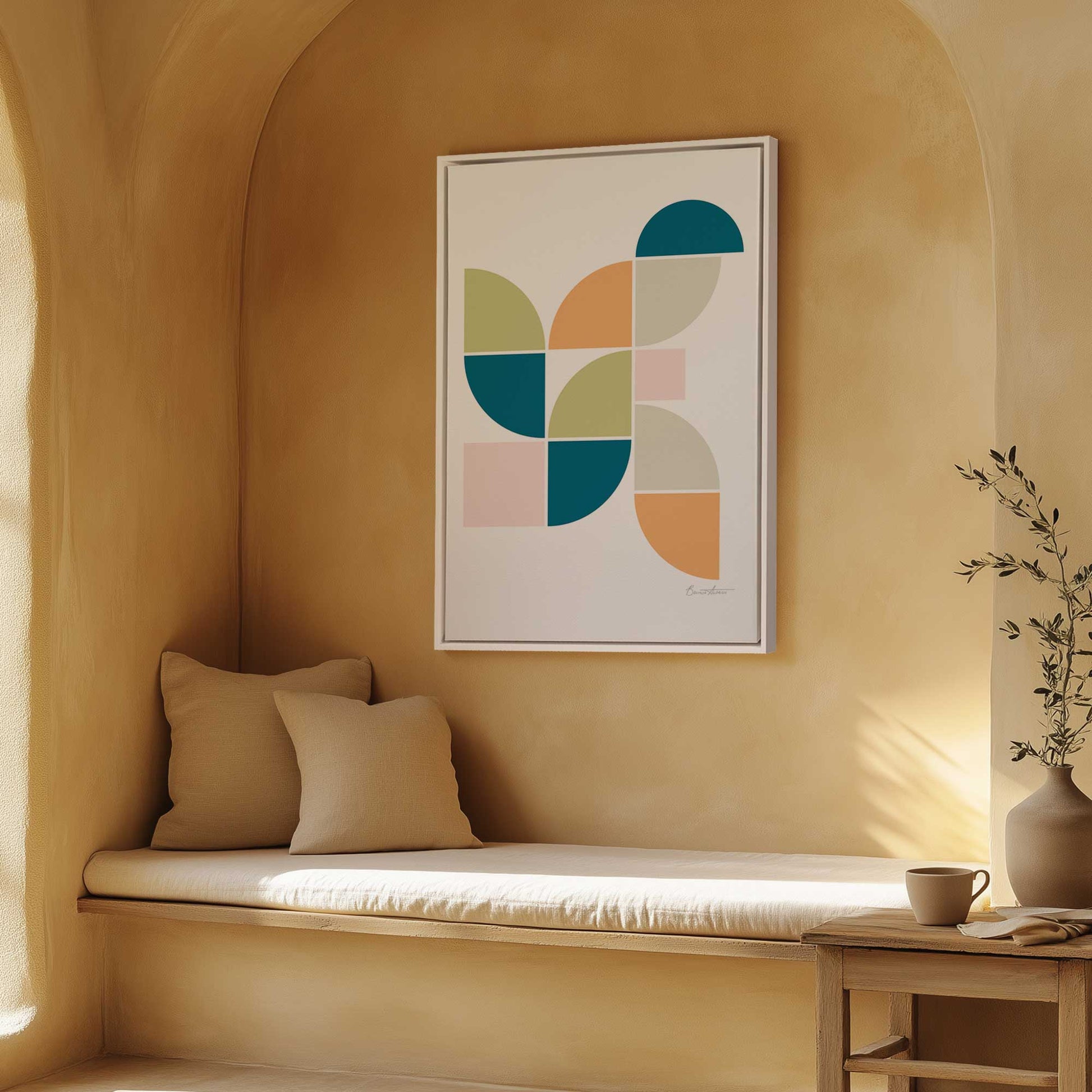 Picture of art in a room