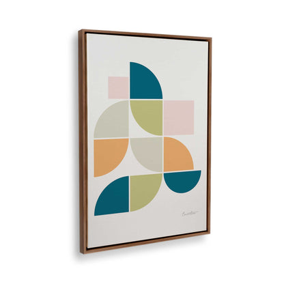 [Color:Walnut], Picture of the corner of the art