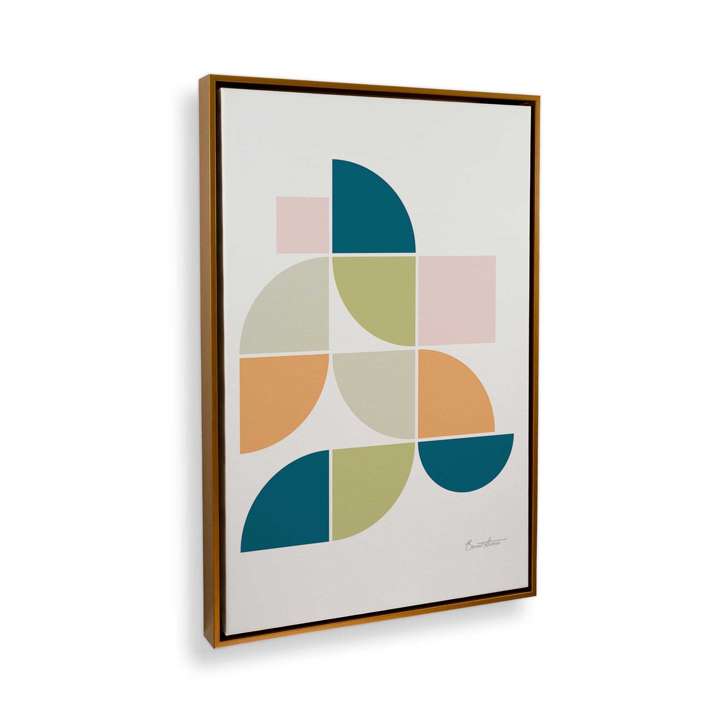[Color:Polished Gold], Picture of the corner of the art