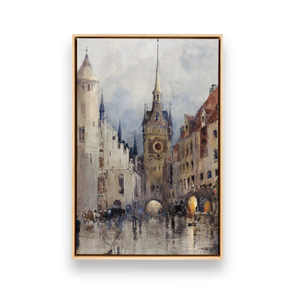 [Color:American Maple], Picture of art in a American Maple frame
