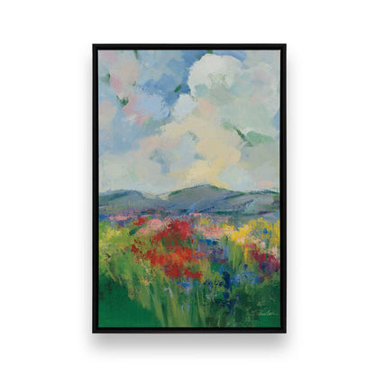 [Color:Satin Black], Picture of art in a Satin Black frame