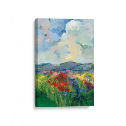 [Color:Stretched Canvas], Picture of art at an angle