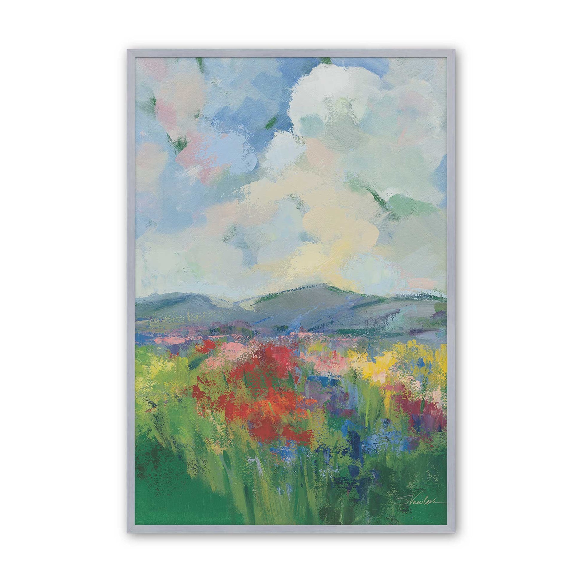 [Color:Polished Chrome], Picture of art in a Polished Chrome frame
