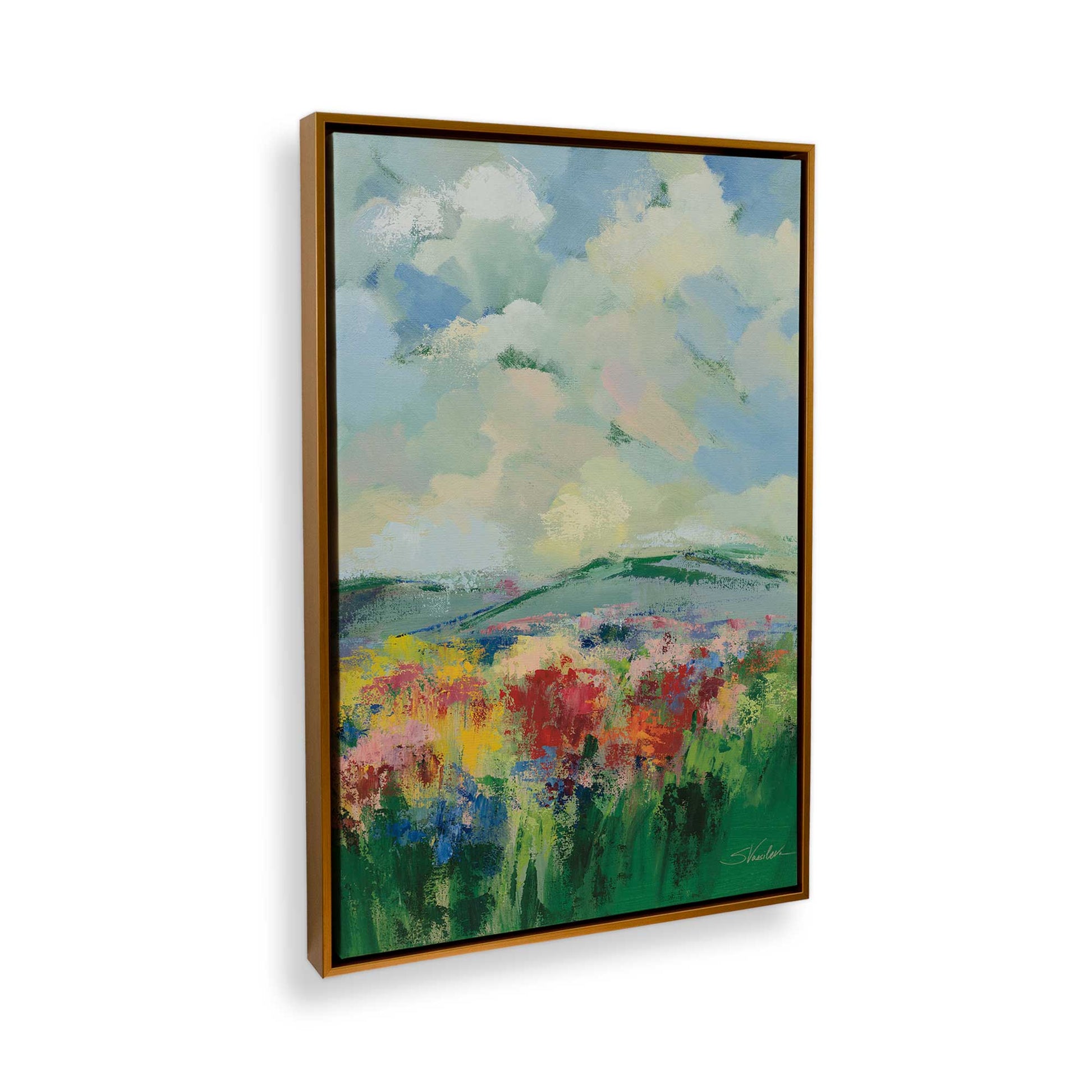 [Color:Polished Gold], Picture of the corner of the art