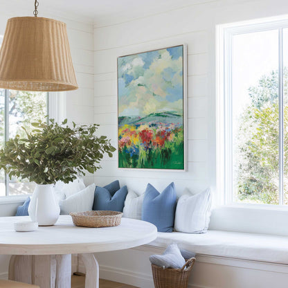 Picture of art in a room