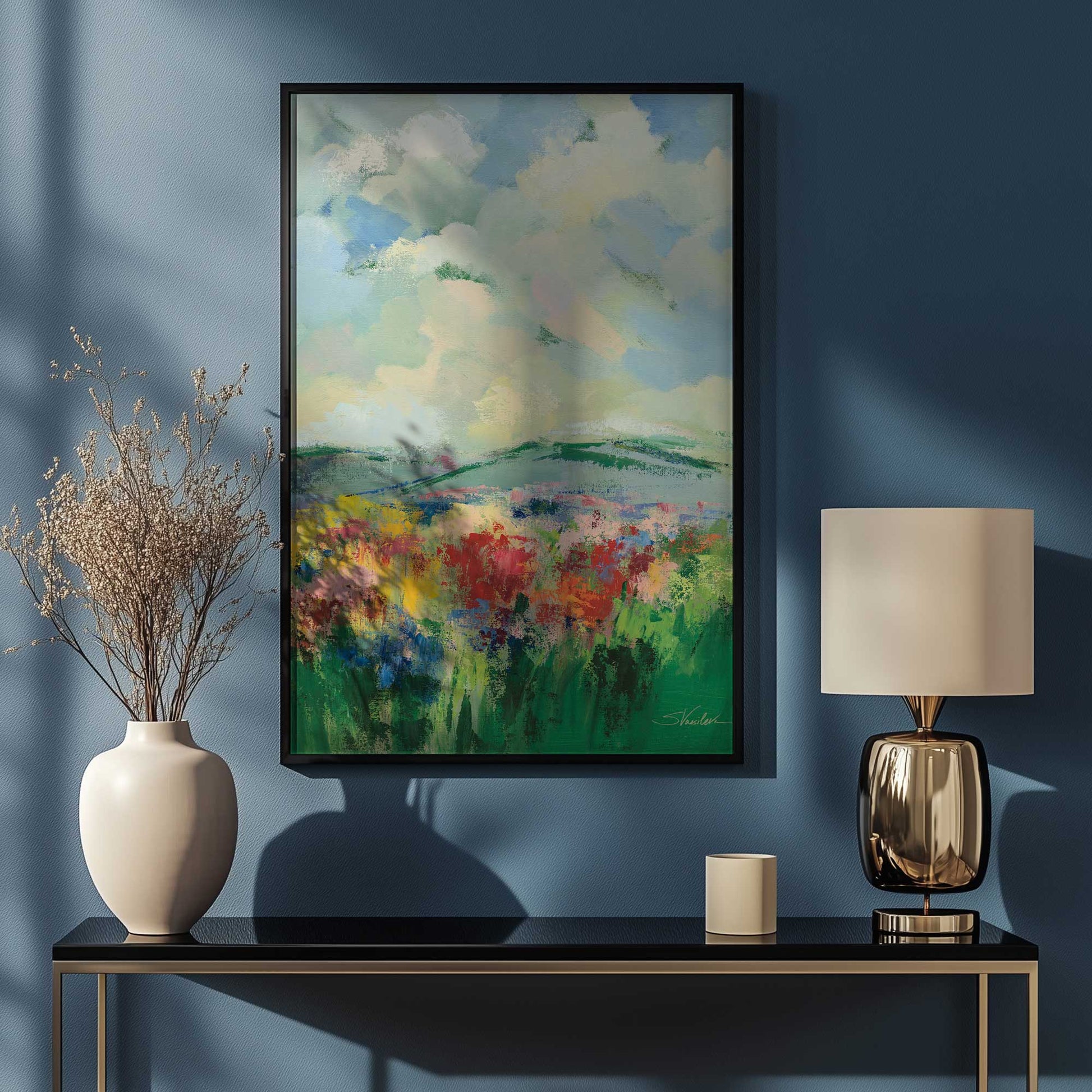 [SPECIAL],[LIFESTYLE], Picture of art hanging in a room