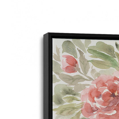[Color:Satin Black], Picture of art in a Satin Black frame at an angle