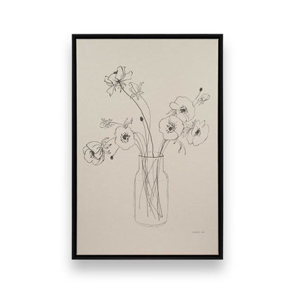 [Color:Satin Black], Picture of art in a Satin Black frame