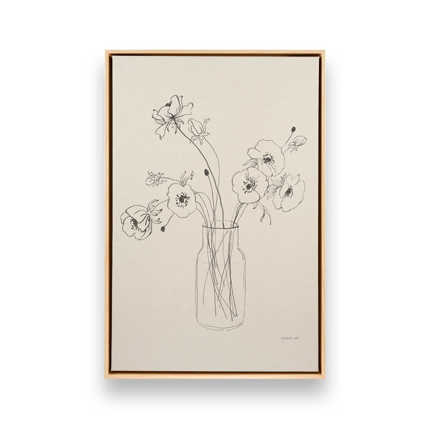 [Color:American Maple], Picture of art in a American Maple frame