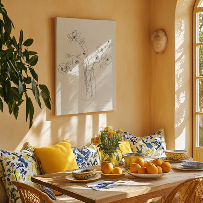 Picture of art in a room