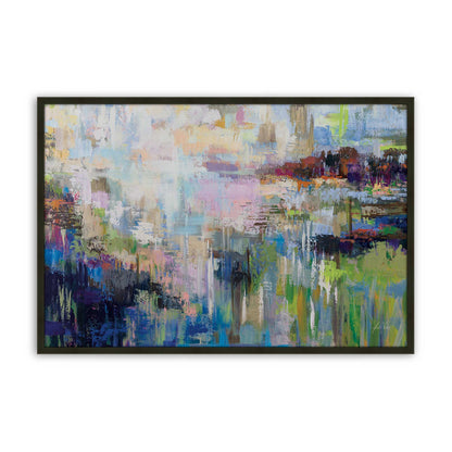 [Color:Satin Black], Picture of art in a Satin Black frame