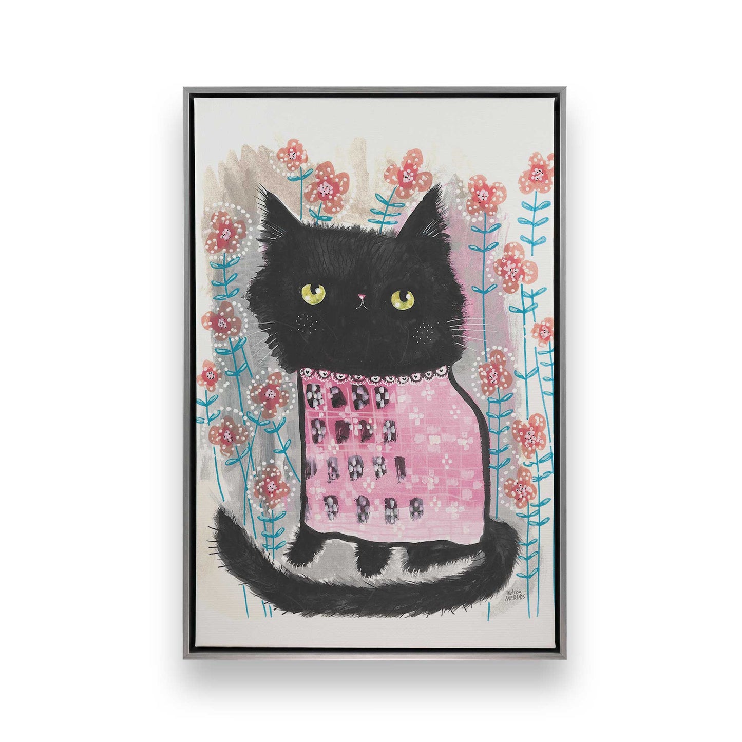 [Color:Polished Chrome], Picture of art in a Polished Chrome frame