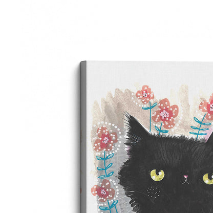 [Color:Stretched Canvas], Picture of the corner of the art