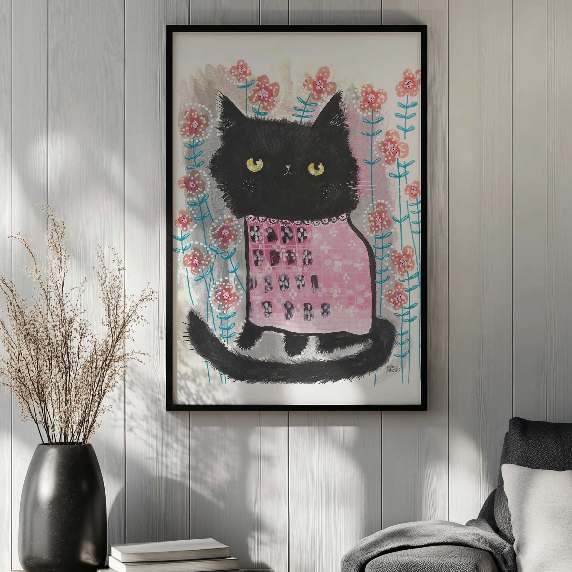 [SPECIAL],[LIFESTYLE], Picture of art hanging in a room