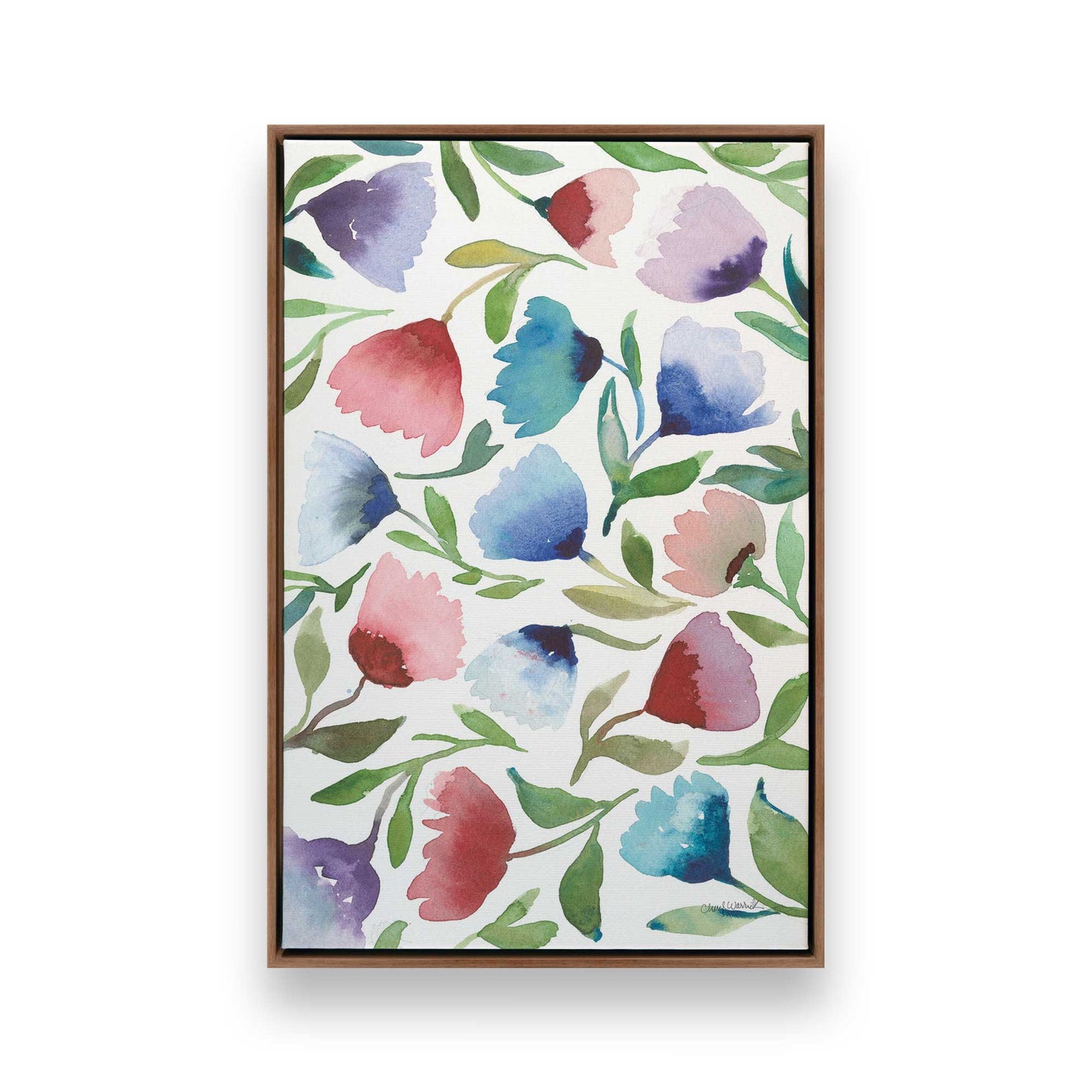 [Color:Walnut], Picture of art in a Walnut frame