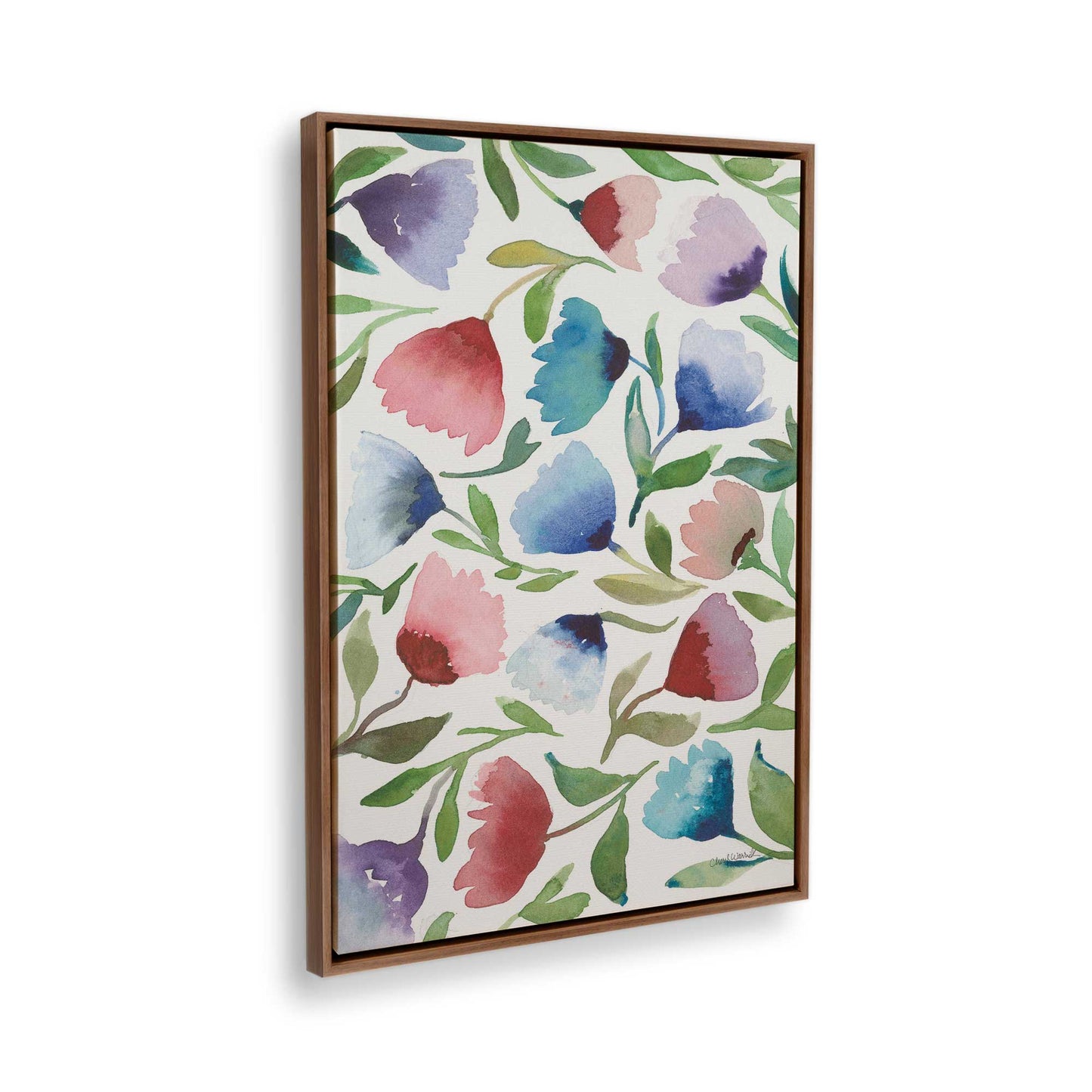 [Color:Walnut], Picture of the corner of the art