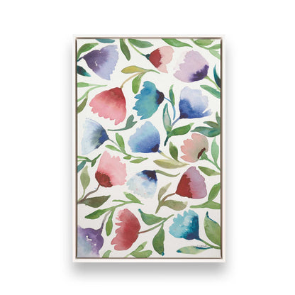 [Color:Opaque White], Picture of art in a White frame