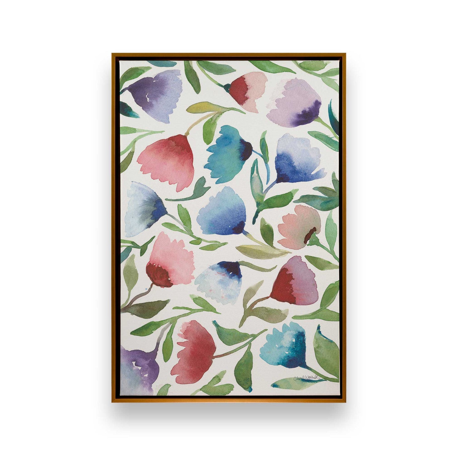 [Color:Polished Gold], Picture of art in a Polished Gold frame