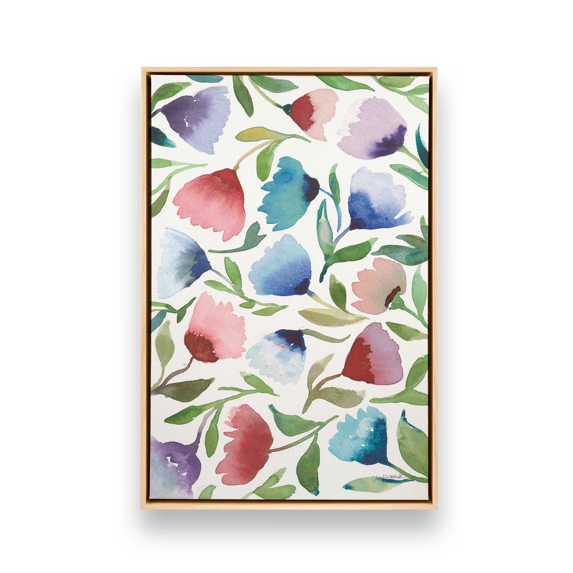 [Color:American Maple], Picture of art in a American Maple frame