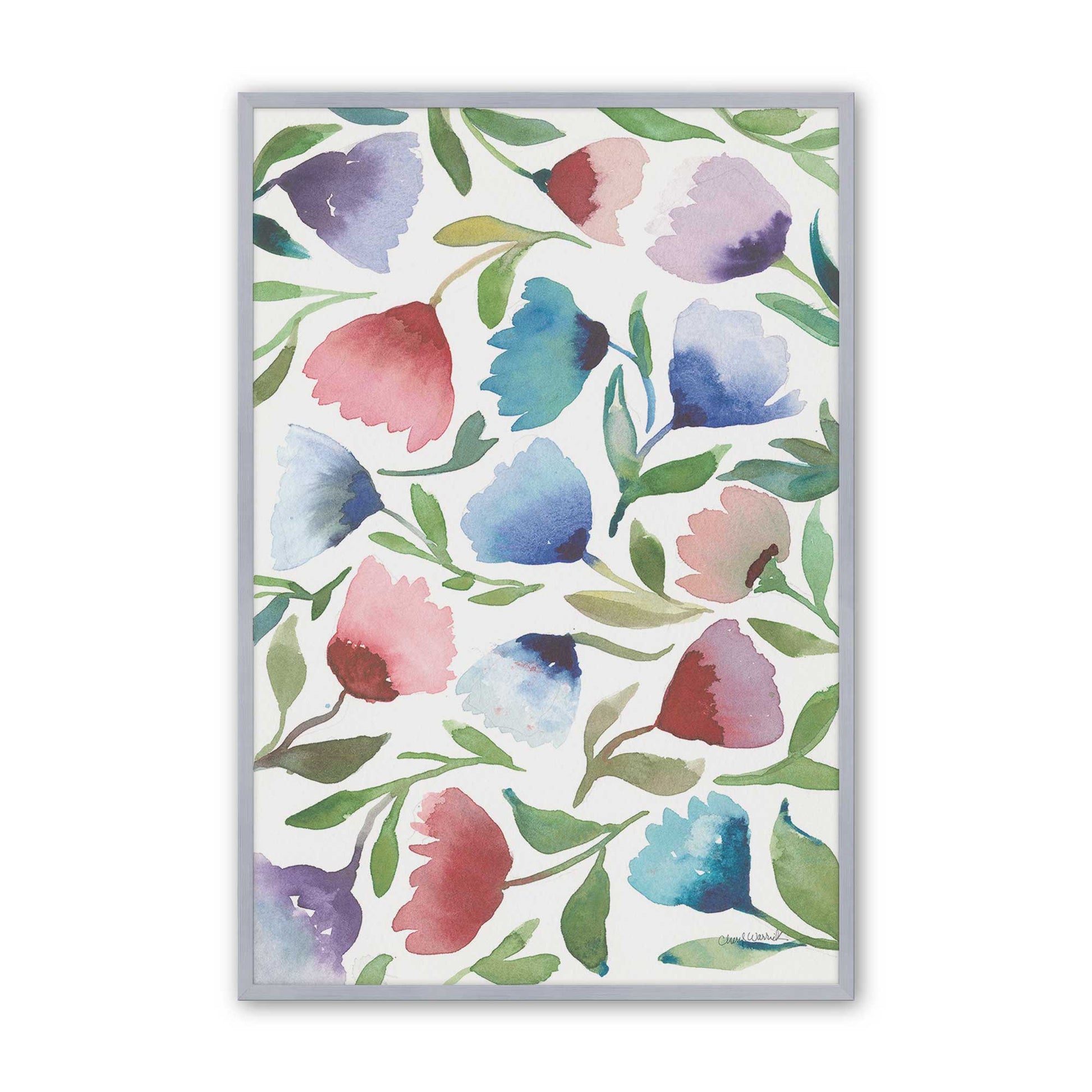 [Color:Polished Chrome], Picture of art in a Polished Chrome frame