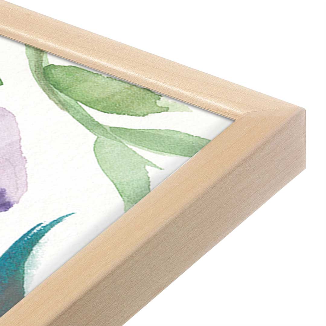 [Color:Raw Maple], Picture of art in a Raw Maple frame at an angle